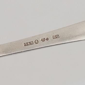 Jacob Ängman, bestickservis, 113 delar, silver, "Rosenholm", GAB Stockholm och Eskilstuna, bl a 1968.