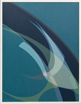 Knud Holar , olja på duk signerad.