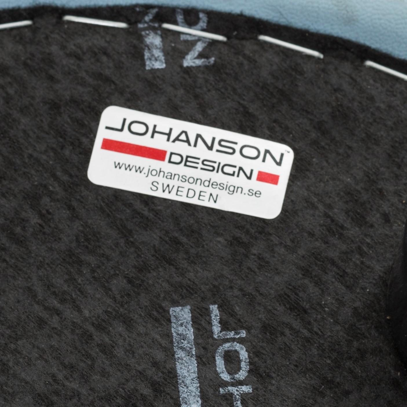 FOUR JOHANSSONS DESIGN STOOLS.