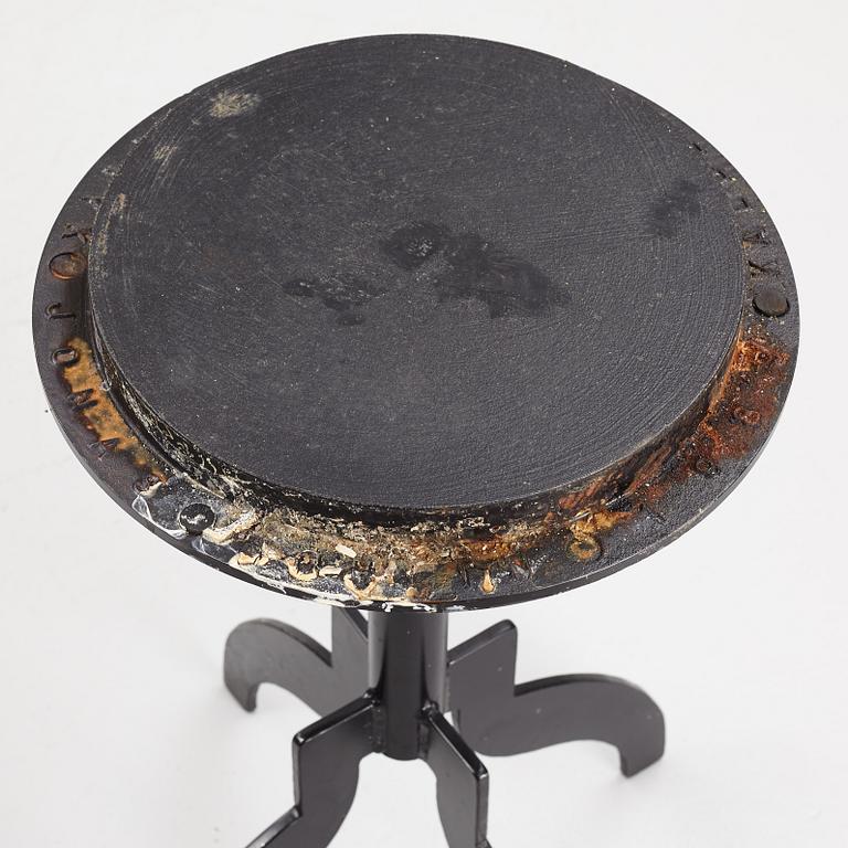 Jonas Bohlin, bord, "Triptyk, Källemo, 1989.