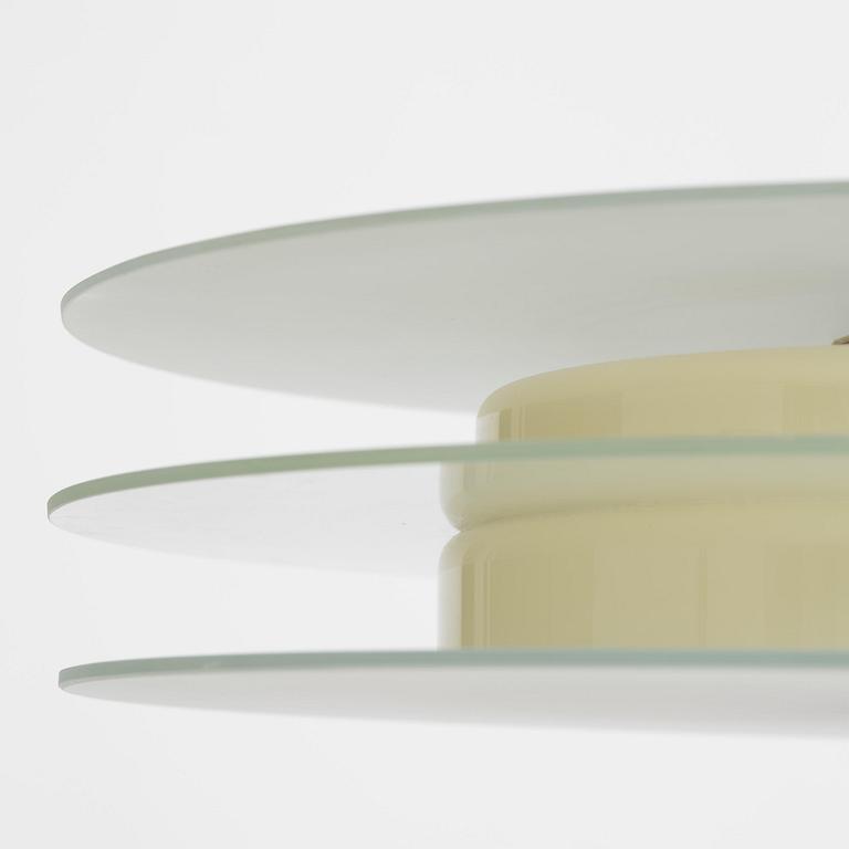 Harald Notini, a ceiling lamp model 10307, Arvid Böhlmarks Lampfabrik, Stockholm, 1930s.