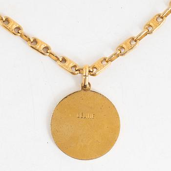 Céline, necklace with pendant, vintage.