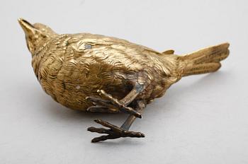 SKULPTUR, s k Wienerbrons, sign Franz Bergmann 459, sekelskiftet 1900.