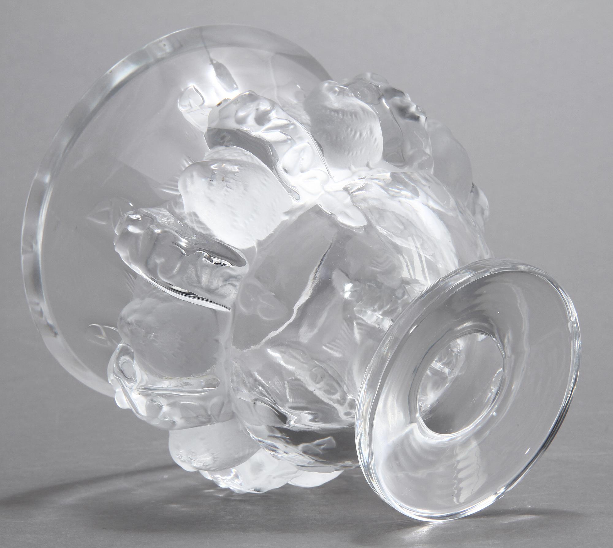SKÅL, glas, Lalique.