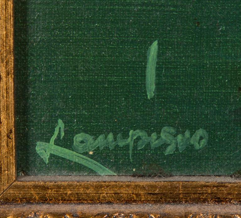 Antti Lampisuo, olja på duk, signerad.