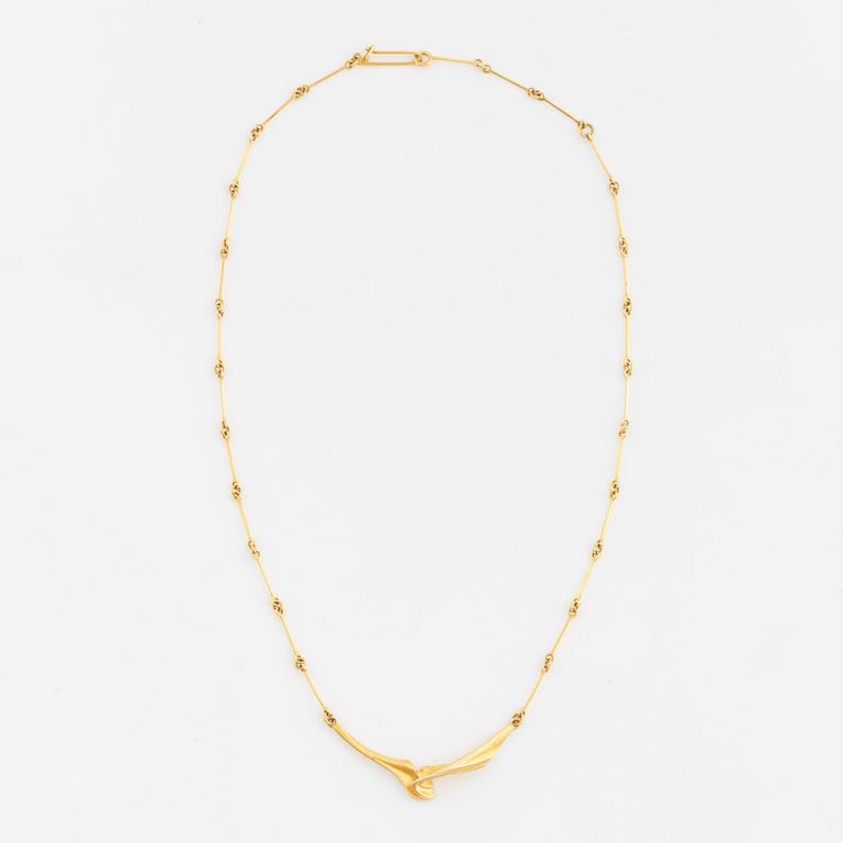 Lapponia, necklace, 18K gold.