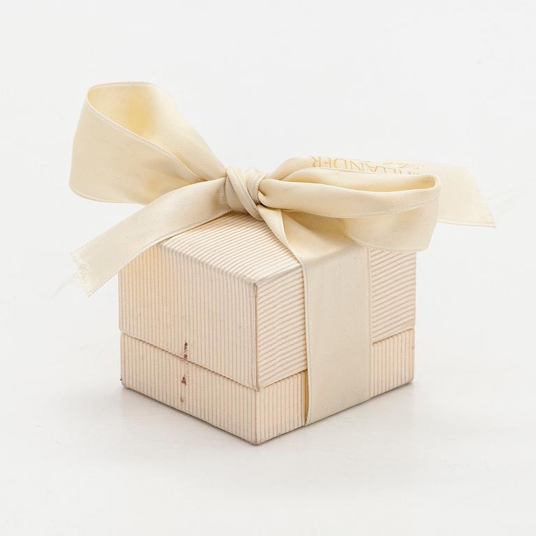 Jaana Lehtinen, ring, 18K guld, A. Tillander,Helsingfors 1994,