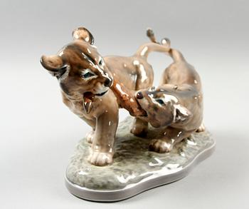 FIGURGRUPP, porslin, Dahl Jensen, Danmark.
