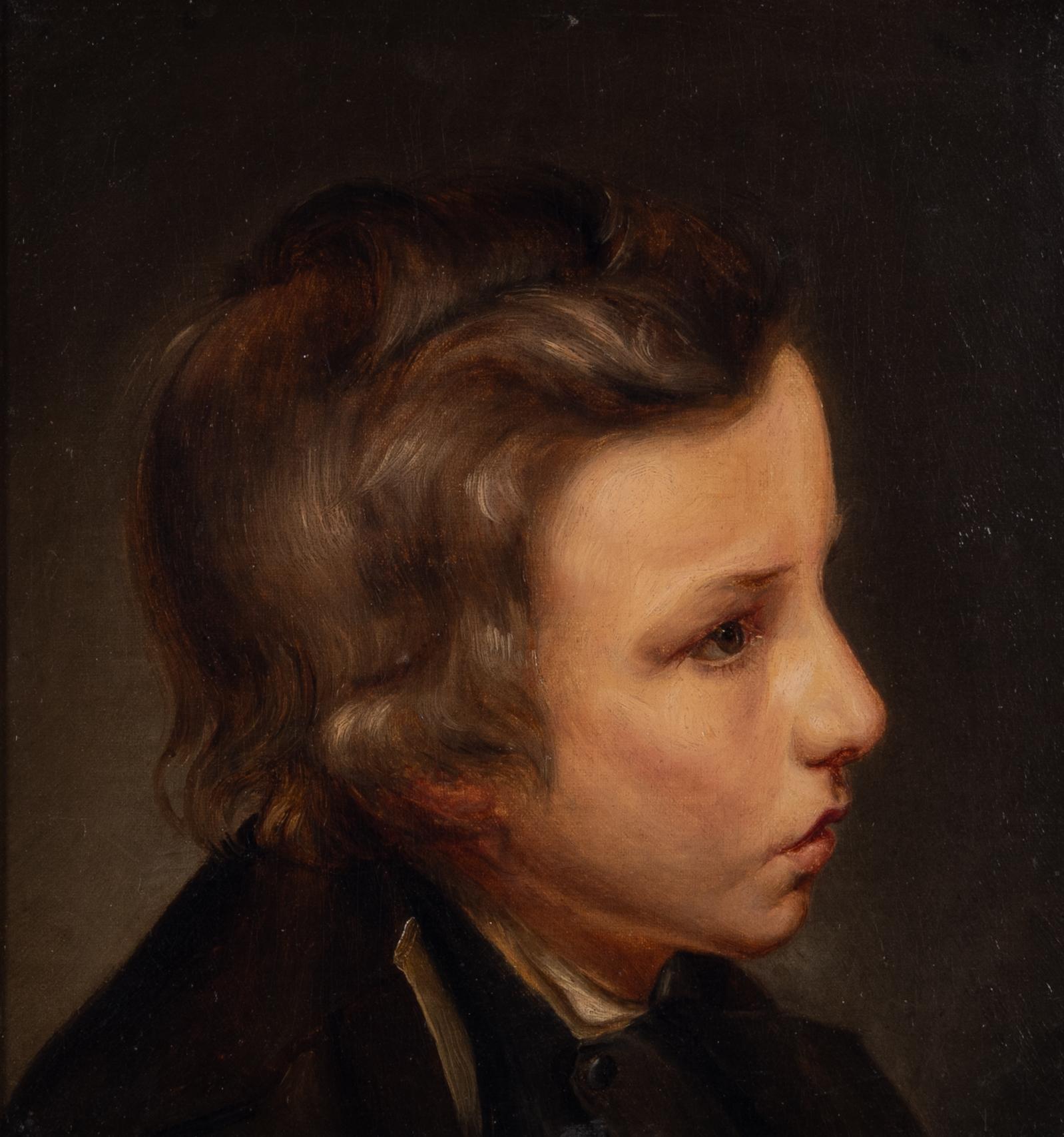 Friedrich Wasmann, Boy in profile.