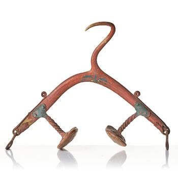 A Swedish part horse harness, 18th / 19th century.