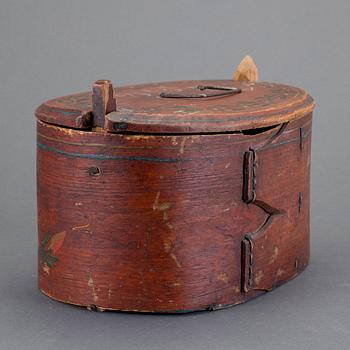 SVEPASK, allmoge. Hälsingland, märkt 1868.