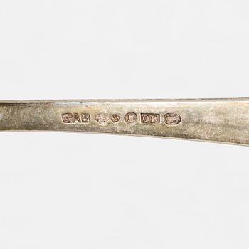 Guldsmedsaktiebolaget (GAB), Cutlery, 23 pcs, silver, including some Stockholm 1951.