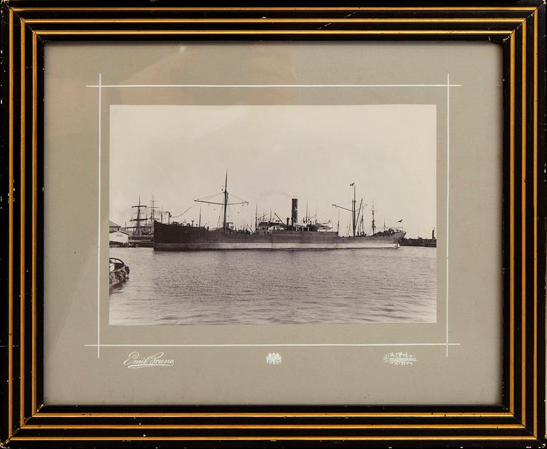 Photographs, nautical, 6 pcs, late 19th century / early 20th century.