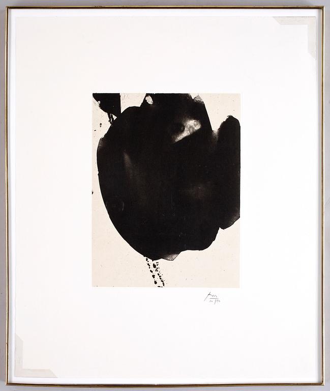 ROBERT MOTHERWELL, Litografi. Sign. 10/50.