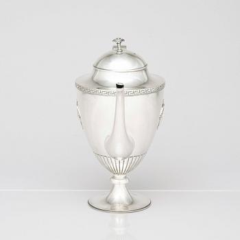 A Swedish silver coffee-pot, mark of Adolf Zethelius, Stockholm 1811.