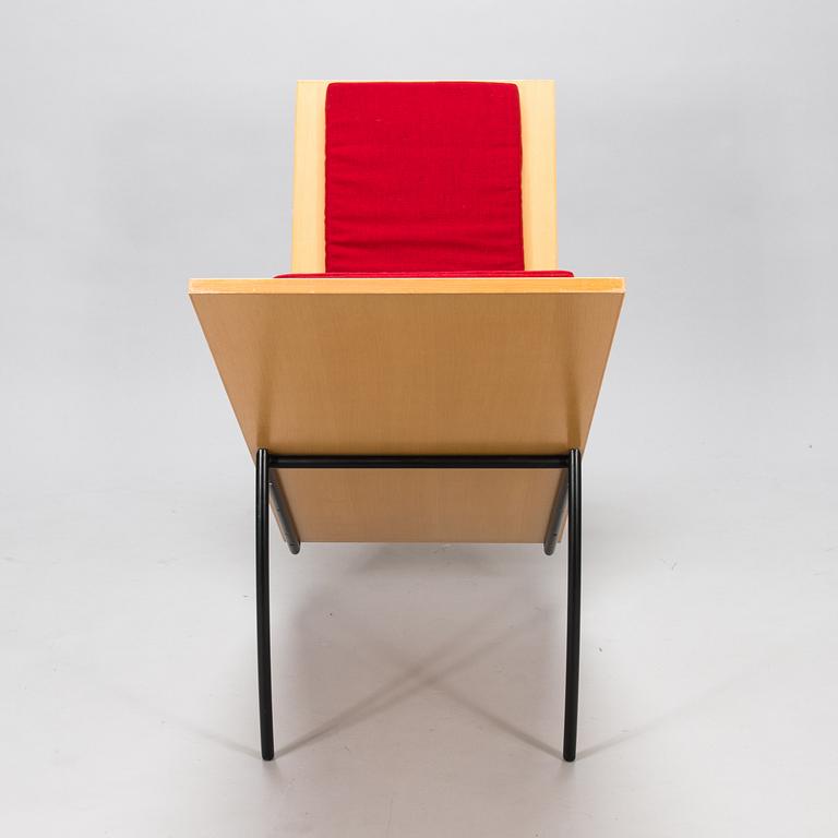 Anne Jaakkola, prototyp fåtölj, Kawase Mokko 1993.