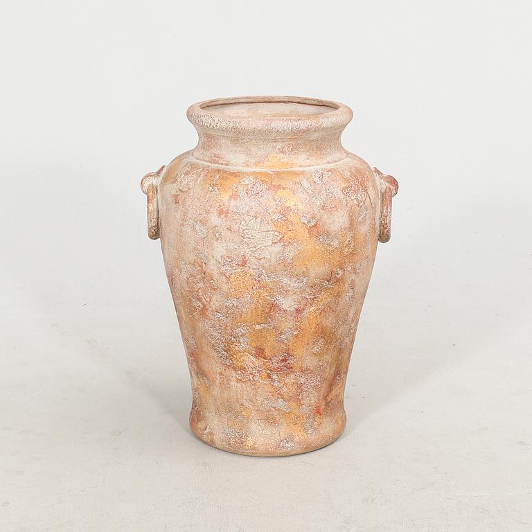 An European ceramic urn later part of the 20th century.