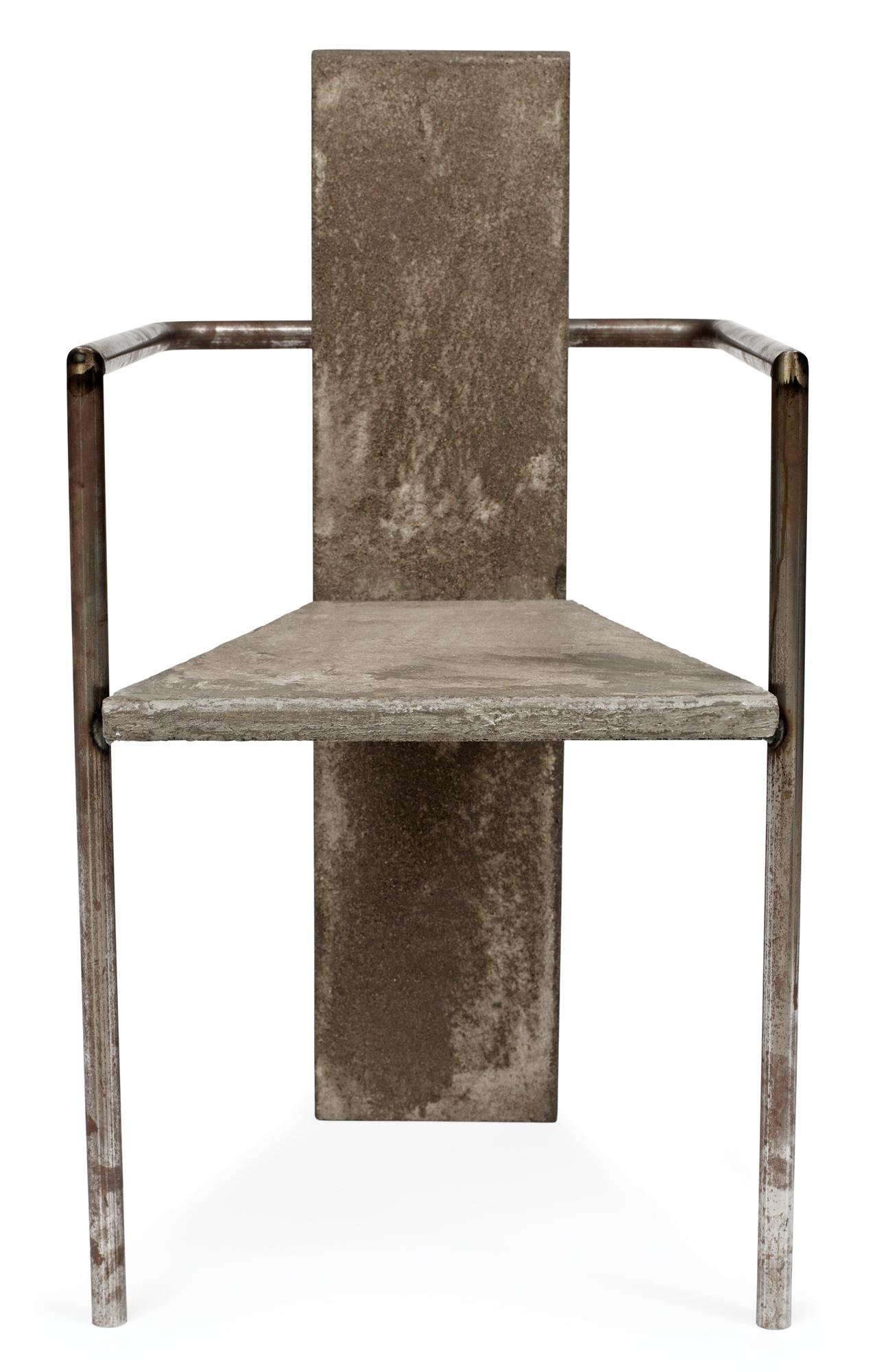 JONAS BOHLIN, karmstol, "Concrete", Källemo, cirka 1981.
