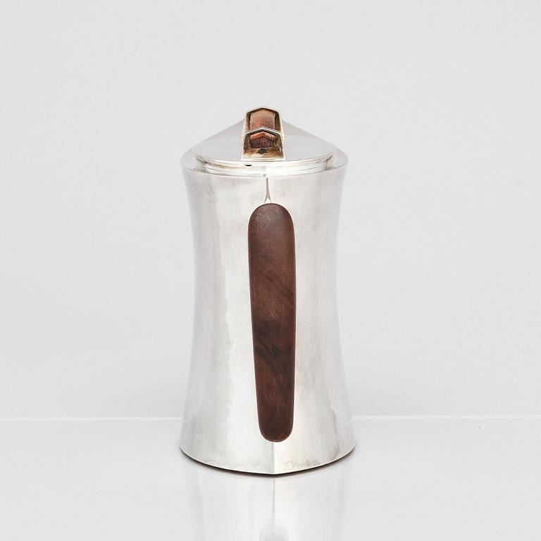 Einar Telander, a sterling silver pitcher, Silversmedja Einar Telander Stockholm 1981.