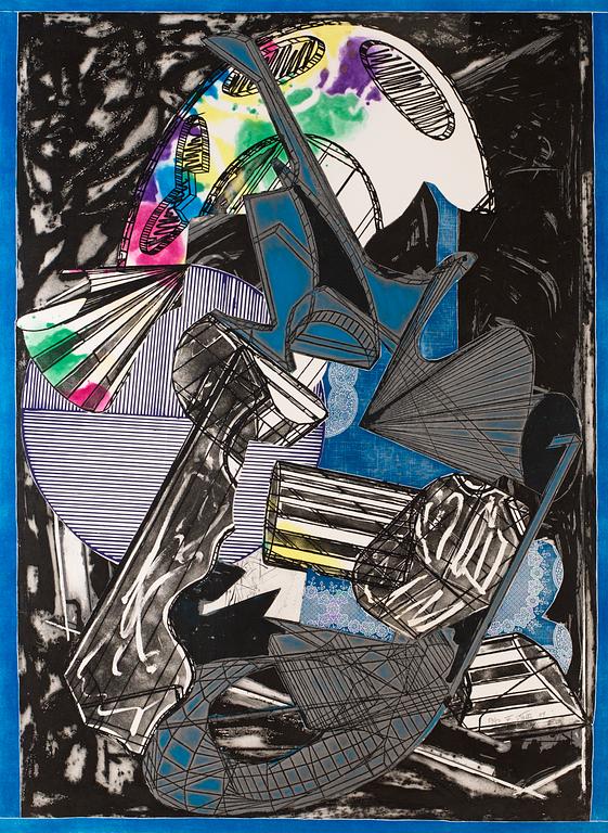 Frank Stella, "Giufá e la beretta rossa".