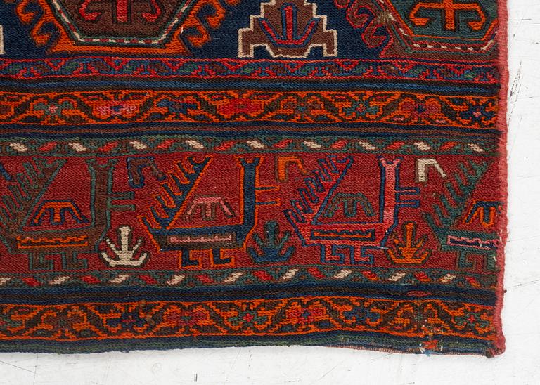 A mafrash, c. 120 x 61 cm.