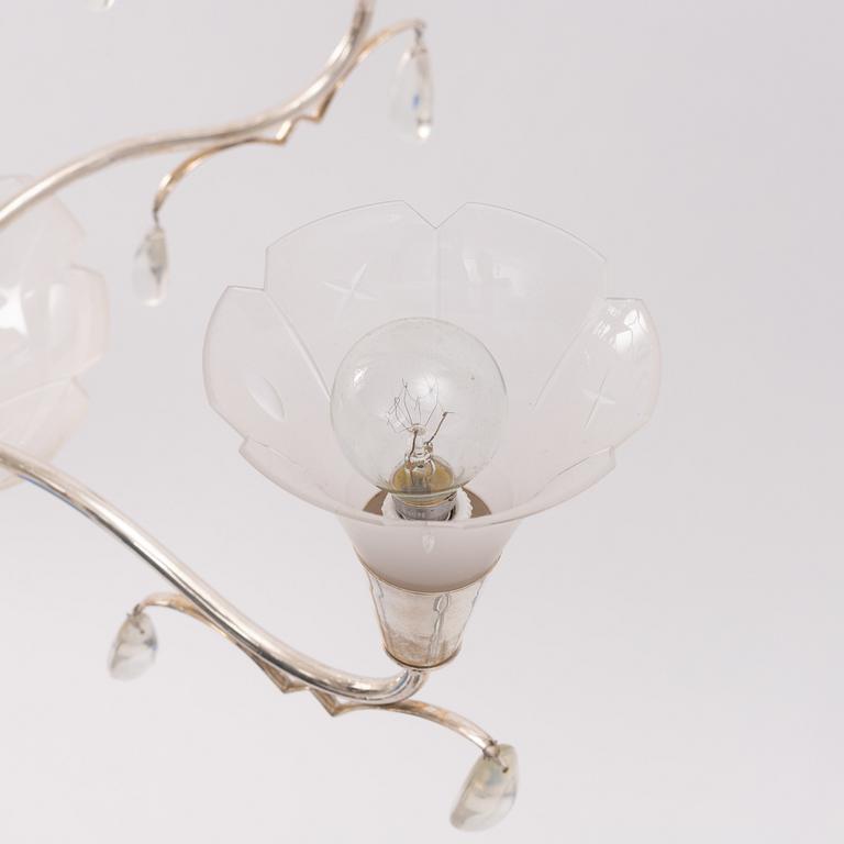 Elis Bergh, a Swedish Grace ceiling lamp, Sweden, 1920's.