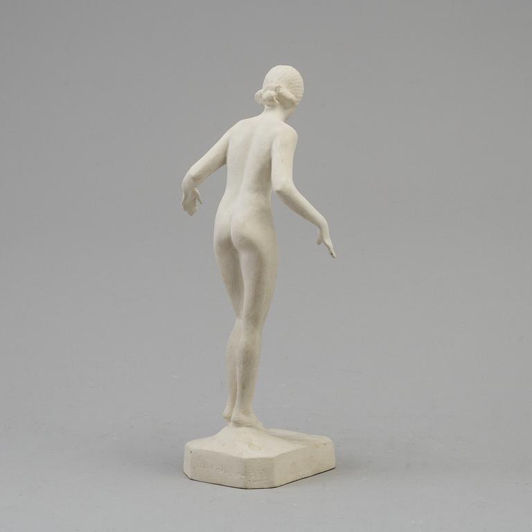 CARIN NILSON, Skulptur, gips, signerad och daterad 1933.
