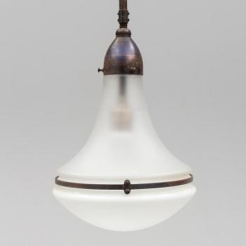 PETER BEHRENS, taklampa, "Luzette", modell L1522, , AEG, 1900-talets början.