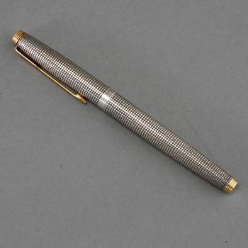 RESERVOARPENNA, Parker, sterlingsilver, 1900-talets senare hälft.