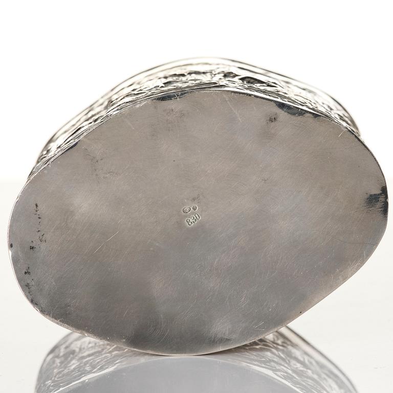 Tedos, sauceboat and cup, silver, including Ottoman Empire.