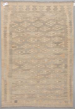 A kilim rug 228 x 158 cm.