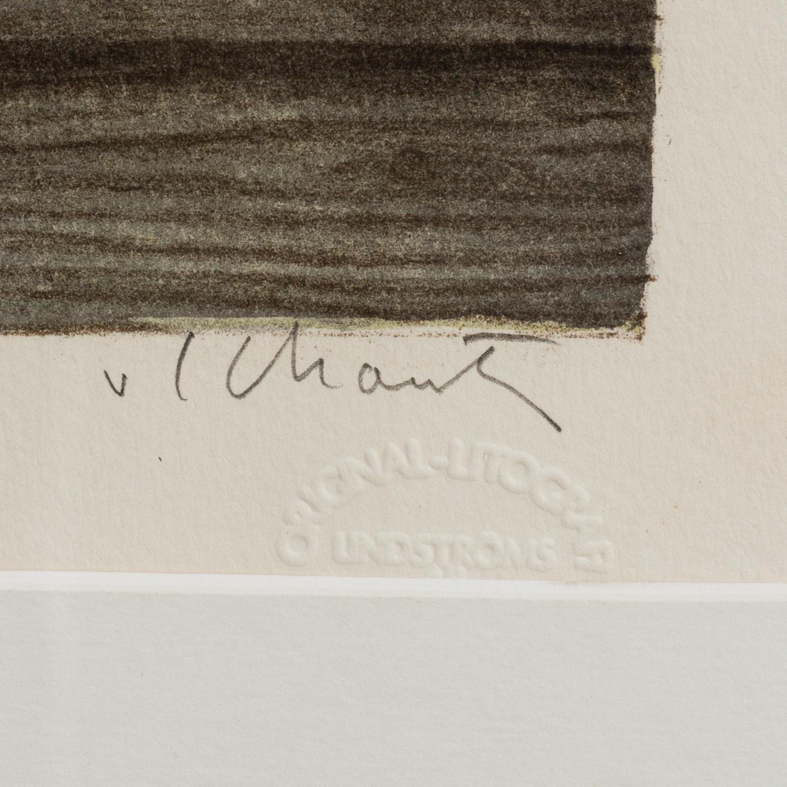 PHILIP VON SCHANTZ, 2 st, Färglitografier, signerade och numrerade 93/200, 162/180.