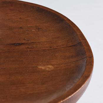 Axel Einar Hjorth, a stained pine 'Utö' table, Nordiska Kompaniet, 1930s.