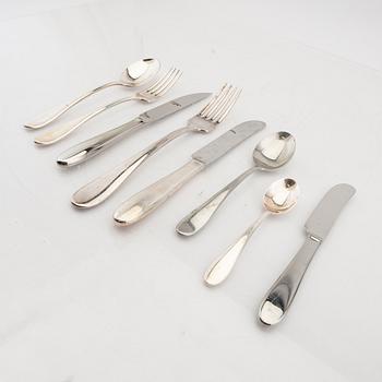 Signe Persson-Melin, a set of 91 pcs of cutlery "Gourmet Boda Nova 1980s.