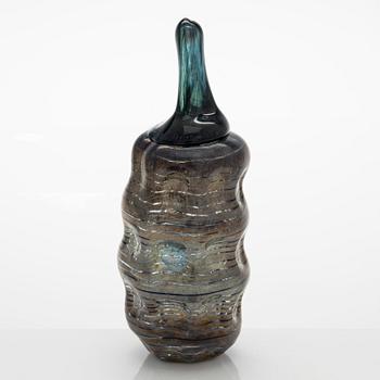 Oiva Toikka, glasskulptur, signerad Oiva Toikka Nuutajärvi Notsjö.