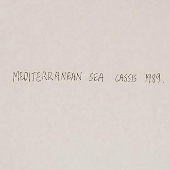 Hiroshi Sugimoto, "Mediterranean Sea Cassis 1989".