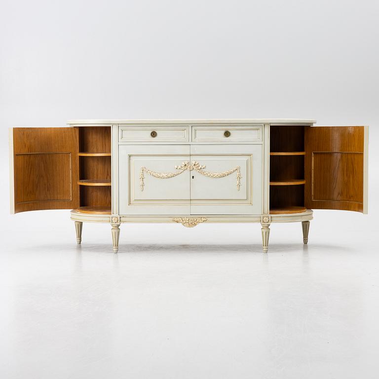 A Gustavian style sideboard, circa mid-20th century.