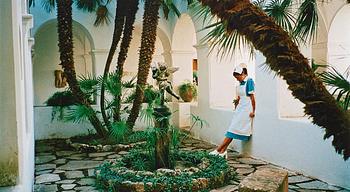 217. Dana Sederowsky, "Loggia, Villa San Michele, Capri 2005".