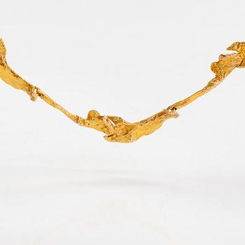 Björn Weckström, Halsband "Mariehand", 14K guld. Lapponia 1969.