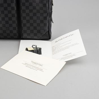 LOUIS VUITTON, 'Damier Graphite Porte Documents Voyage'.