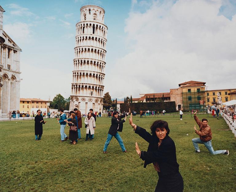 Martin Parr, "Small World, Pisa, 1990".