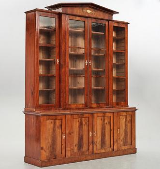 A Swedish Empire bookcabinet.