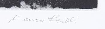 FRANCO LEIDI, fotogravyr, sign.