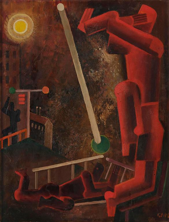 Gösta Adrian-Nilsson, "Red figure".