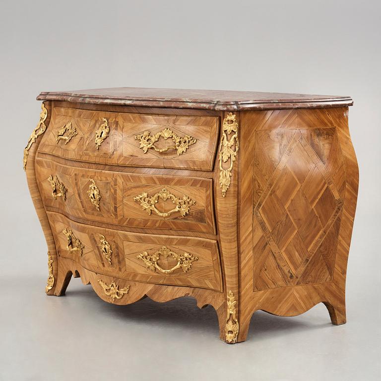 A Swedish Rococo 18th century commode.