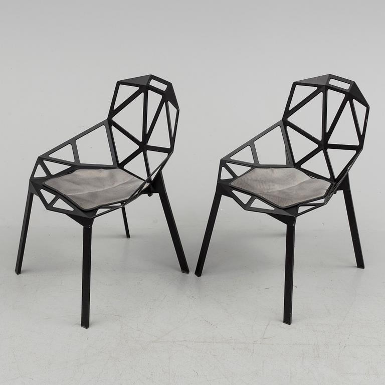 A set of eight 'Chair one' by Konstantin Grcic, Magis, Italy, 21st century.