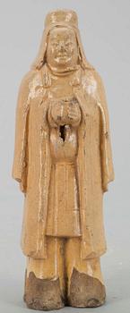 SKULPTUR, lergods, Kina, Tang dynastin  (618-907).