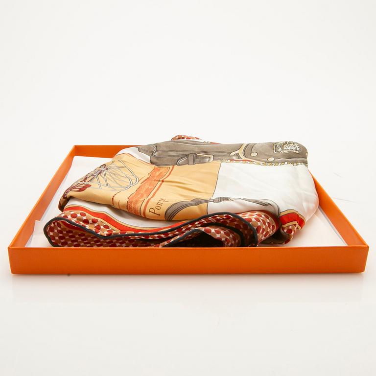Hermès, scarf, “Carrick à Pompe”.