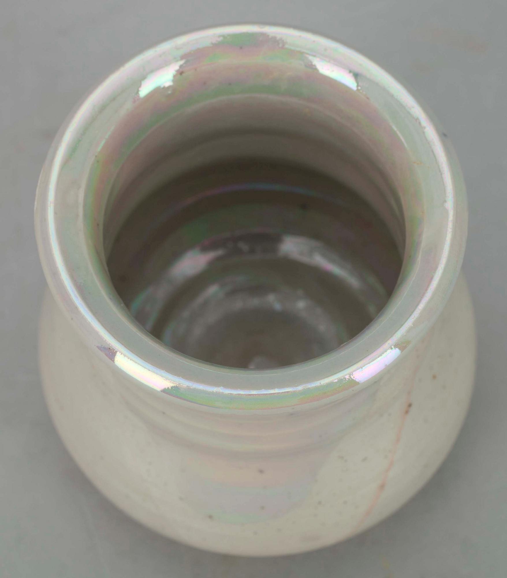 KERAMIKVAS, Francesca Mascitti Lindh, sign. FML, Arabia. 1900-talets senare hälft.