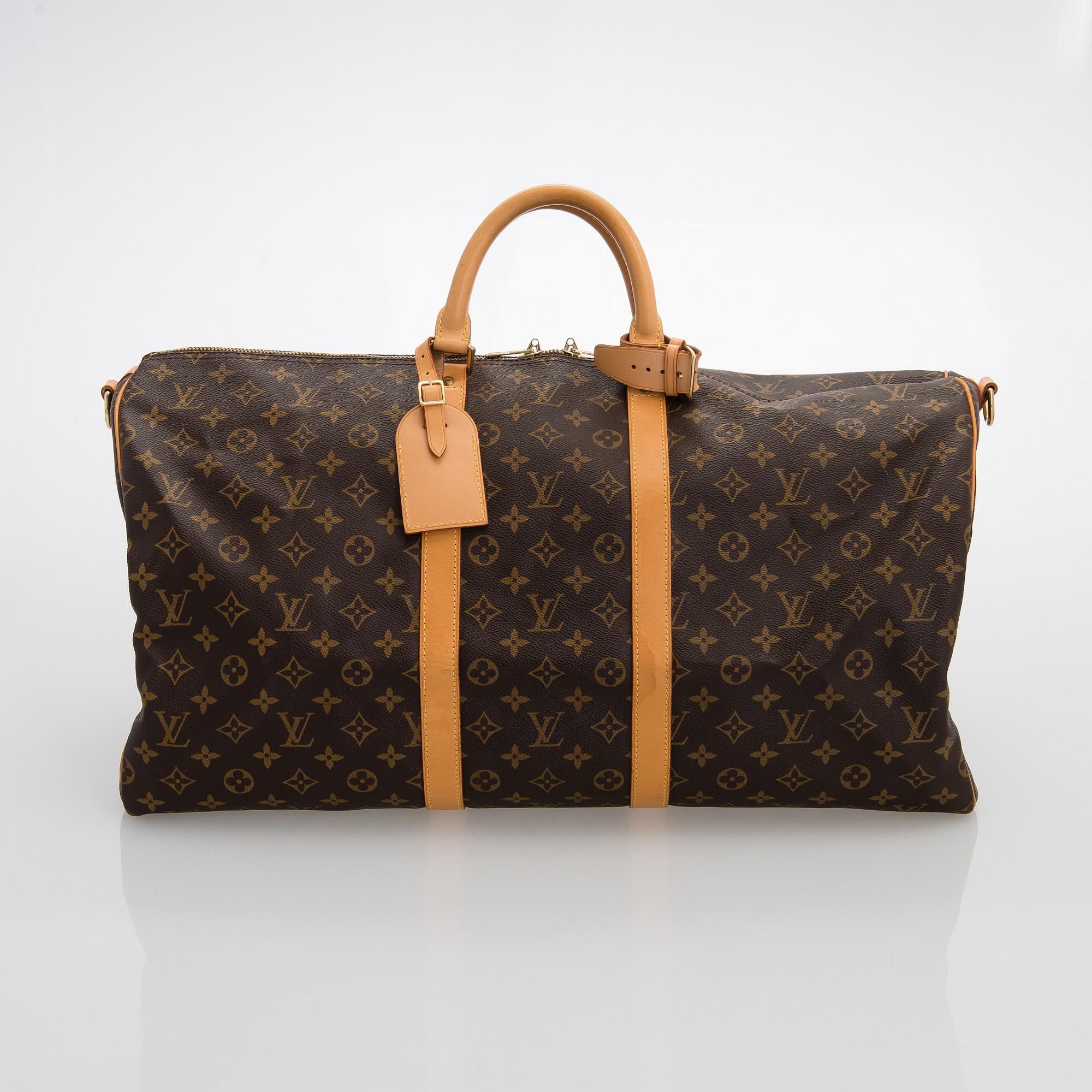 Louis Vuitton, 'Keepall 55 bandoulière', weekend bag.